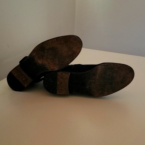 All Saints Dakot Leather Booties with Harness and Leather Sole. Size 39 (8.5 US) - Picture 6 of 13